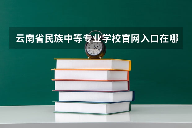 云南省民族中等专业学校官网入口在哪