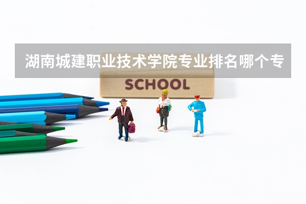 湖南城建职业技术学院专业排名哪个专业好满意度Top10