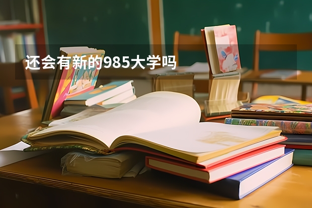还会有新的985大学吗