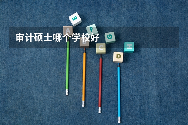 审计硕士哪个学校好