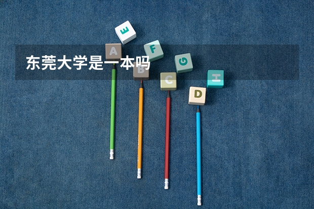 东莞大学是一本吗