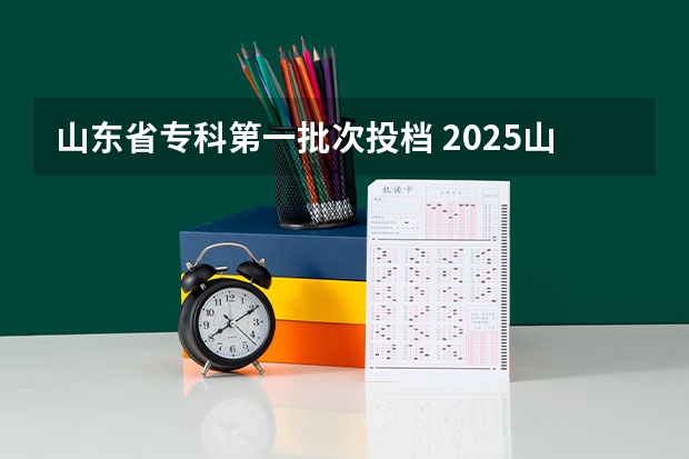 山东省专科第一批次投档 2025山东省专科投档线