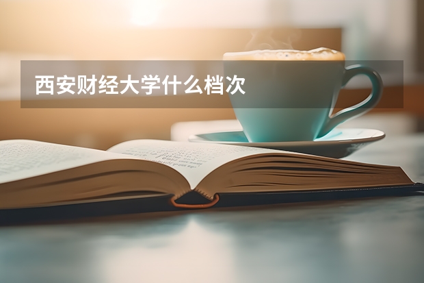 西安财经大学什么档次
