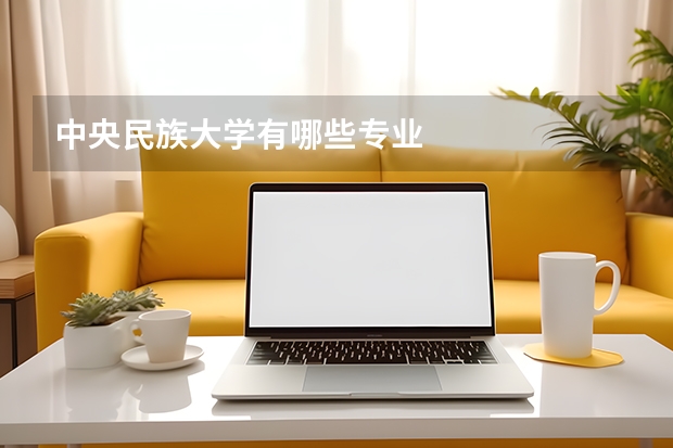 中央民族大学有哪些专业