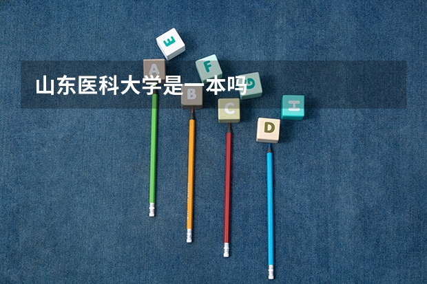 山东医科大学是一本吗