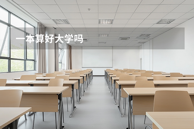 一本算好大学吗