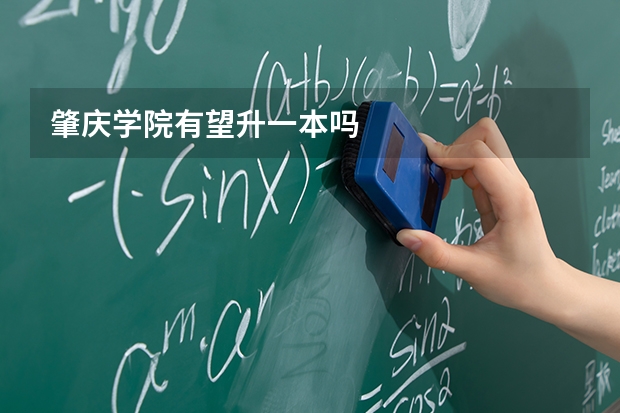 肇庆学院有望升一本吗