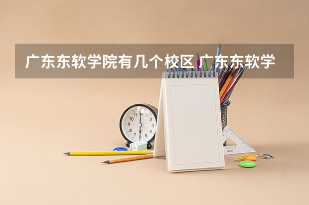 广东东软学院有几个校区 广东东软学院学校有多大