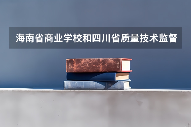 海南省商业学校和四川省质量技术监督学校各有什么优势