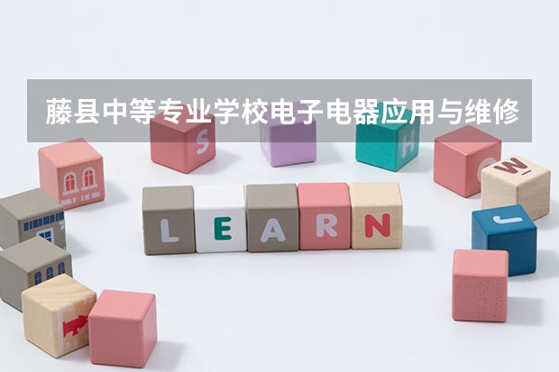 藤县中等专业学校电子电器应用与维修可以考哪些证书
