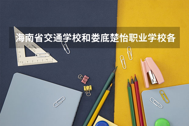 海南省交通学校和娄底楚怡职业学校各有什么优势