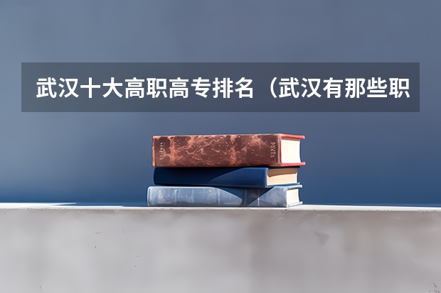 武汉十大高职高专排名（武汉有那些职业技术学院及排名）