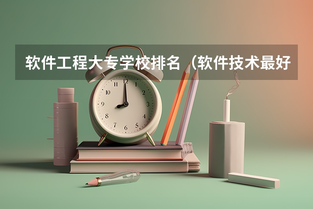 软件工程大专学校排名（软件技术最好的专科学校）