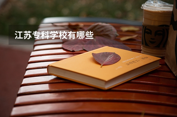 江苏专科学校有哪些