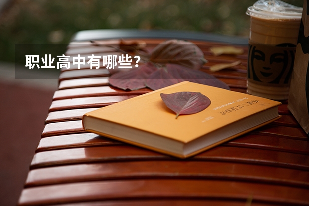 职业高中有哪些？
