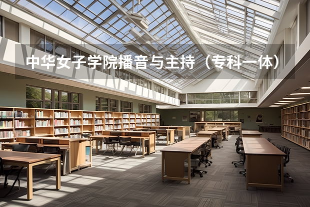中华女子学院播音与主持（专科一体），录取分数线是多少？知道的请告诉我，谢谢！