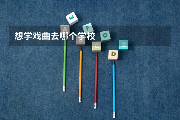 想学戏曲去哪个学校