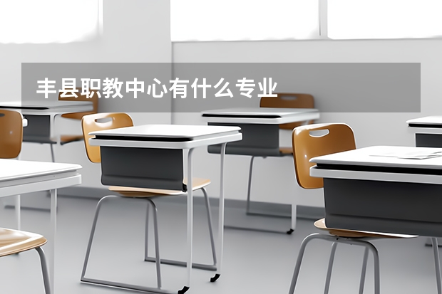丰县职教中心有什么专业