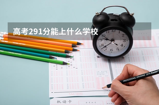 高考291分能上什么学校