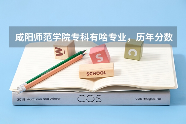 咸阳师范学院专科有啥专业，历年分数线是多少