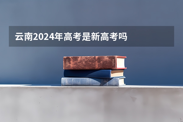 云南2024年高考是新高考吗