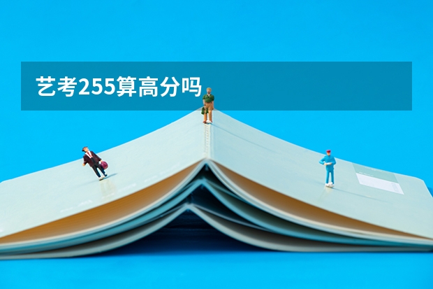 艺考255算高分吗