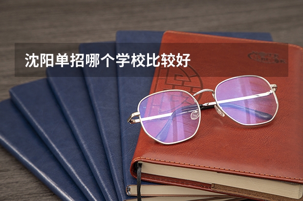 沈阳单招哪个学校比较好