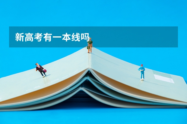 新高考有一本线吗
