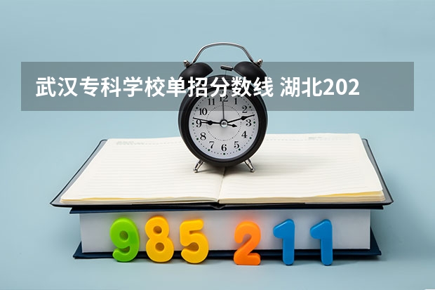 武汉专科学校单招分数线 湖北2023专科学校录取分数线
