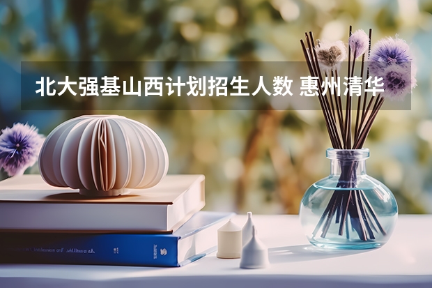 北大强基山西计划招生人数 惠州清华北大录取人数2023