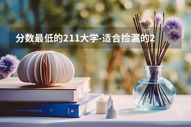 分数最低的211大学-适合捡漏的211大学文理科（参考） 好考的211大学